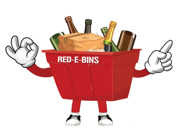 Red-E-Bins Dumpster
